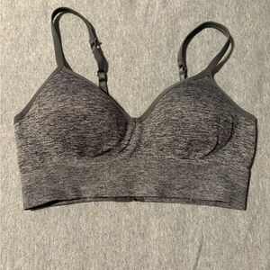Gianni Bini Charcoal Sports Bra